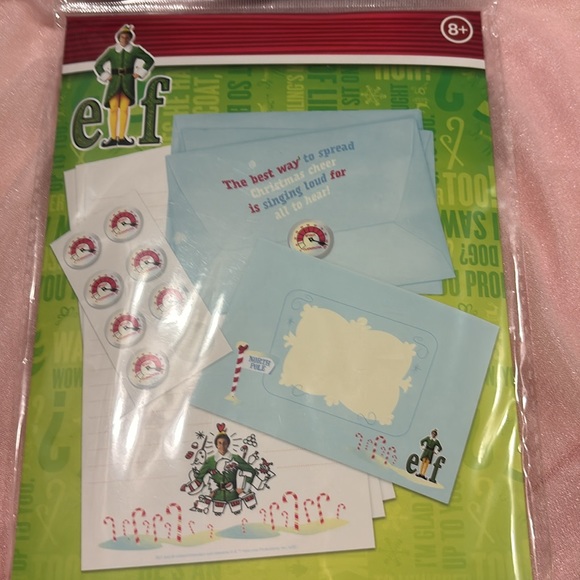 The Christmas Shoppe Letter Writing Set NWT - Picture 2 of 7
